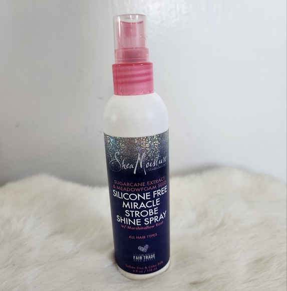 Shea Moisture Other - SheaMoisture Sugarcane Extract & Meadowfoam Seed Miracle Strobe Shine Spray 4 oz